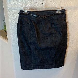 Kenneth Cole NY indigo denim skirt